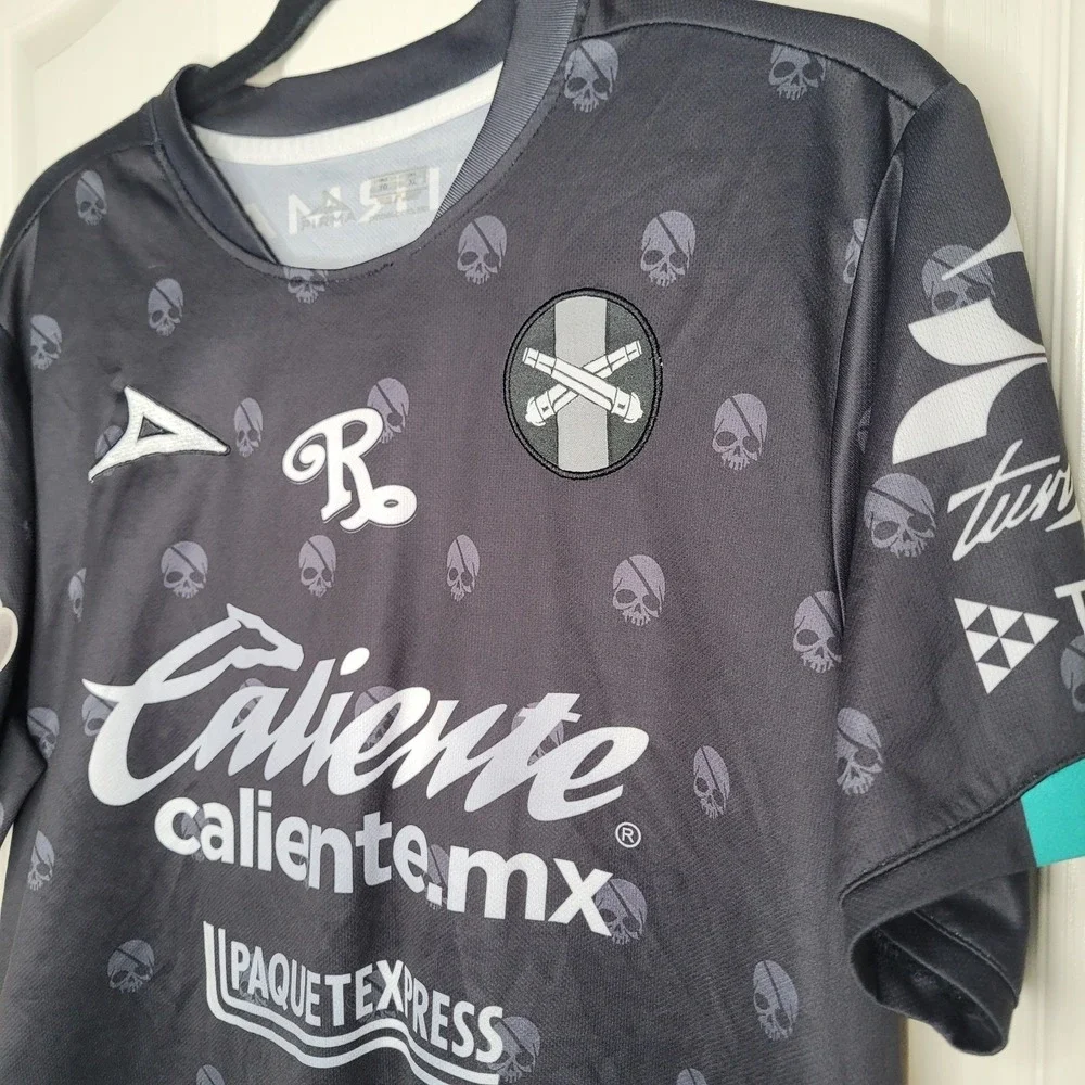 Pirma Mazatlan FC Black Third Soccer Jersey 21/22 Boy's Size XL